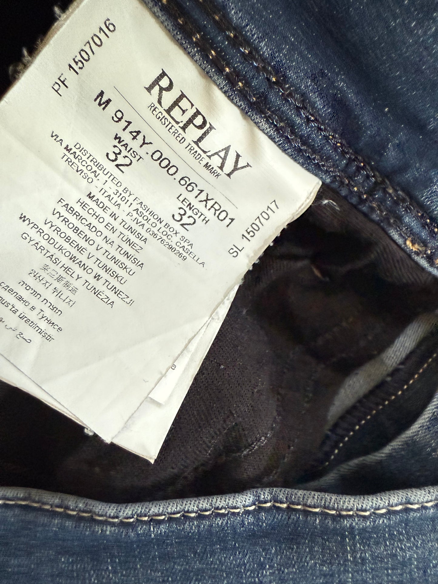 Replay Anbass Jeans – Slim Fit