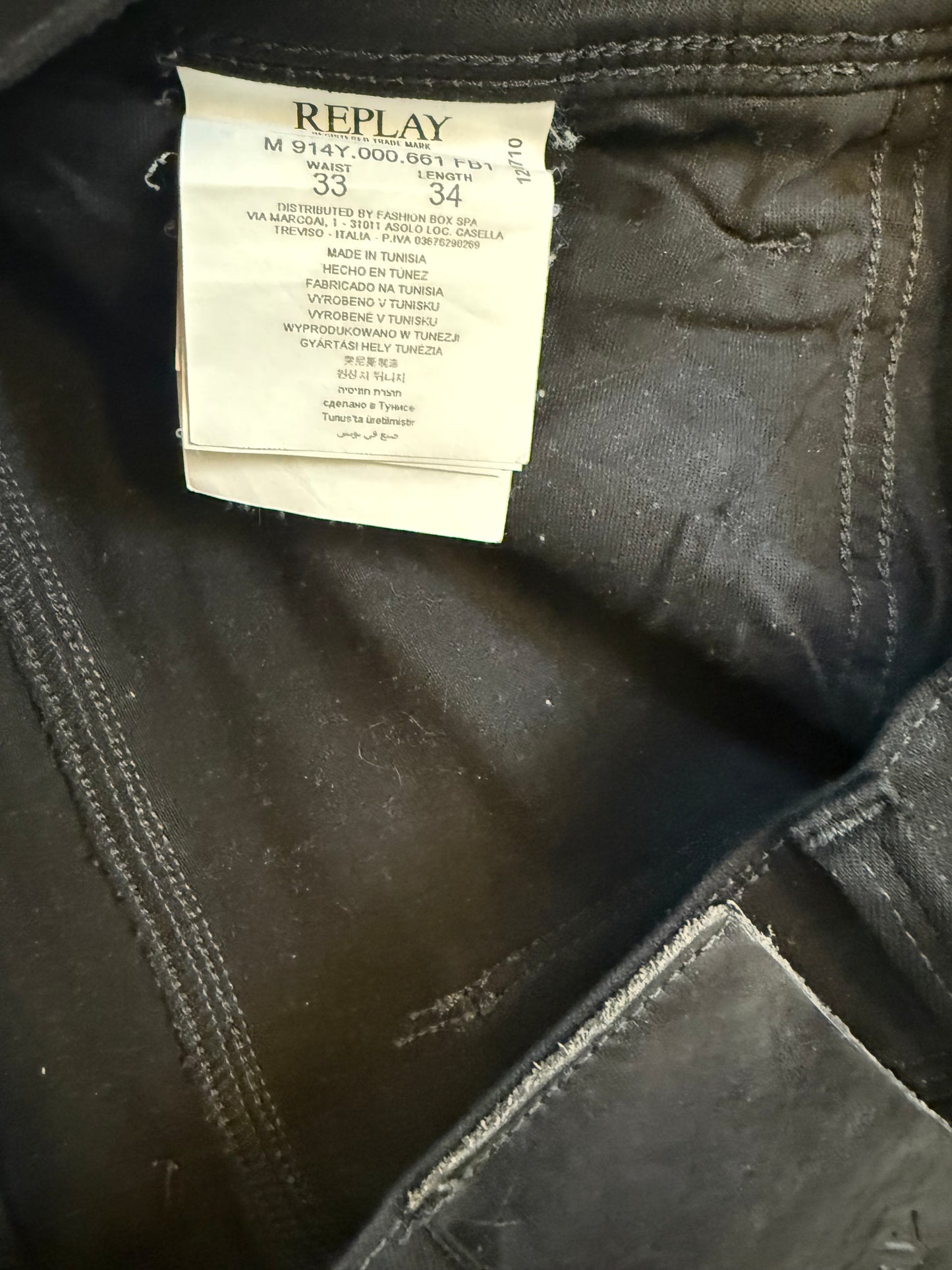 Replay Anbass Jeans – Slim Fit