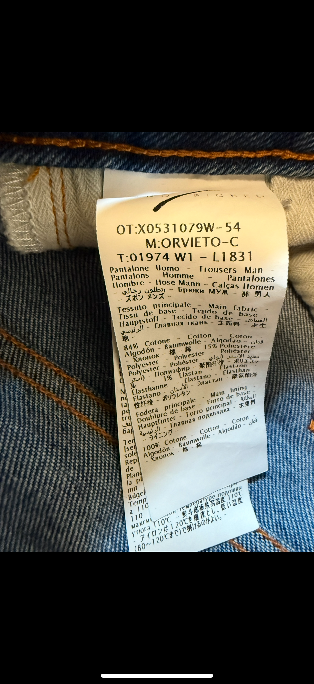 Handpicked Orvieto Jeans – Slim Tapered Fit
