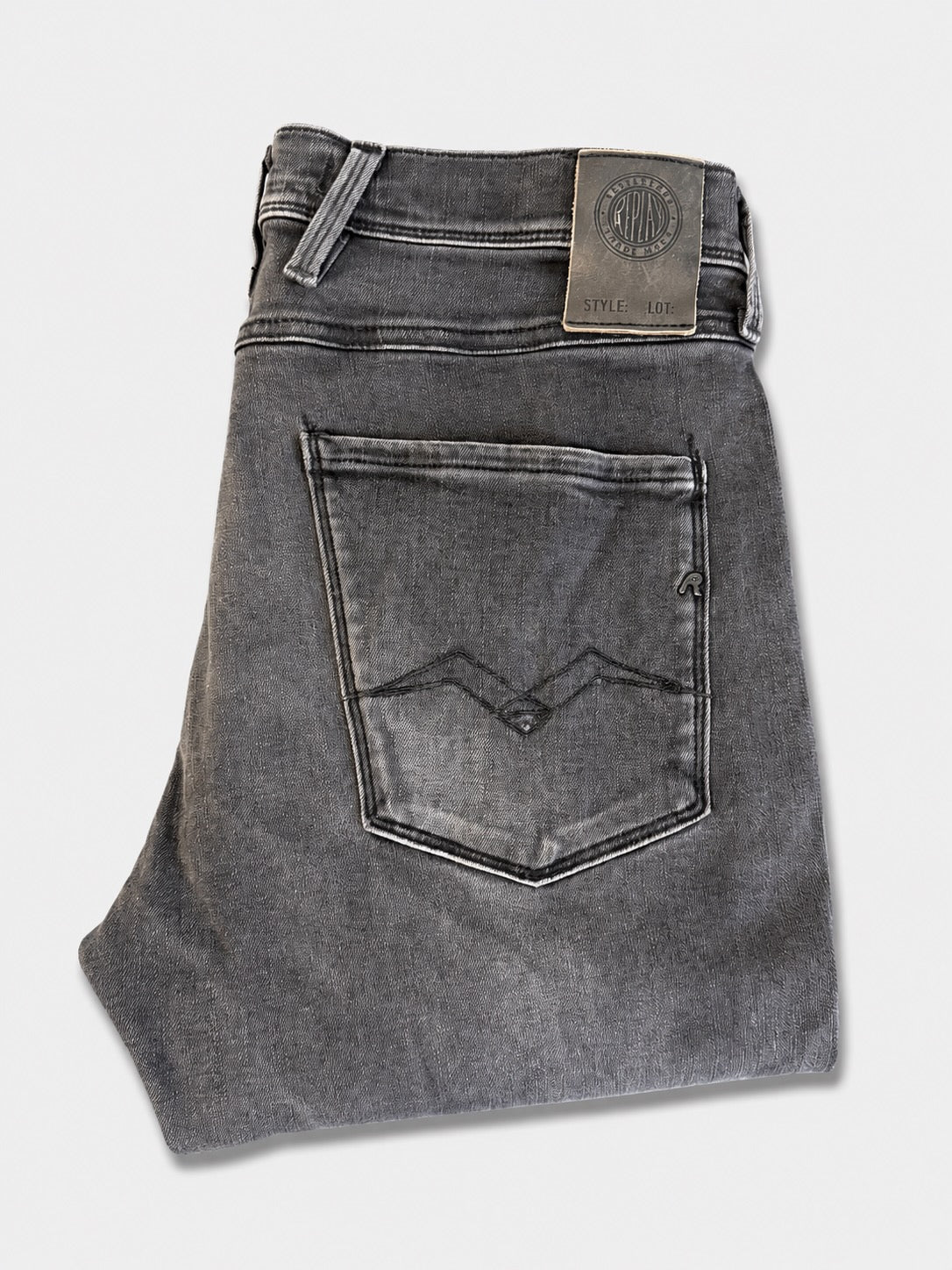 Replay Anbass Hyperflex Jeans – Slim Fit