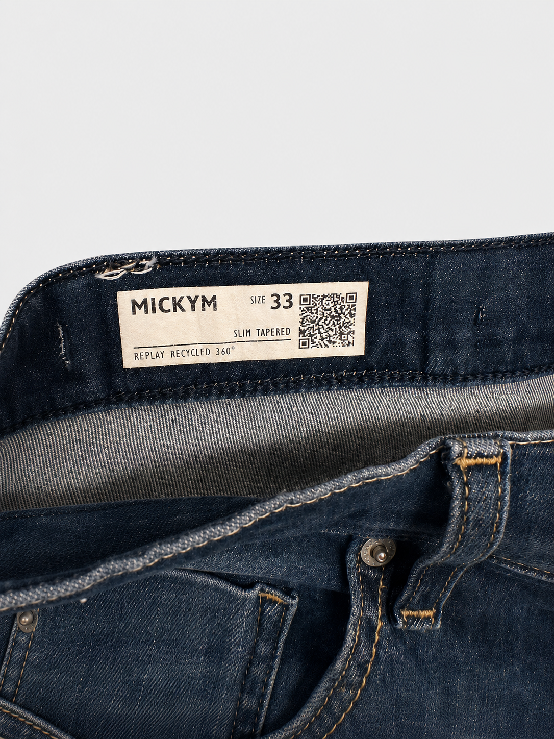 Replay Mickym Jeans – Slim Tapered Fit