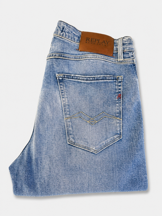 Replay Sandot Jeans – Relaxed Tapered Fit