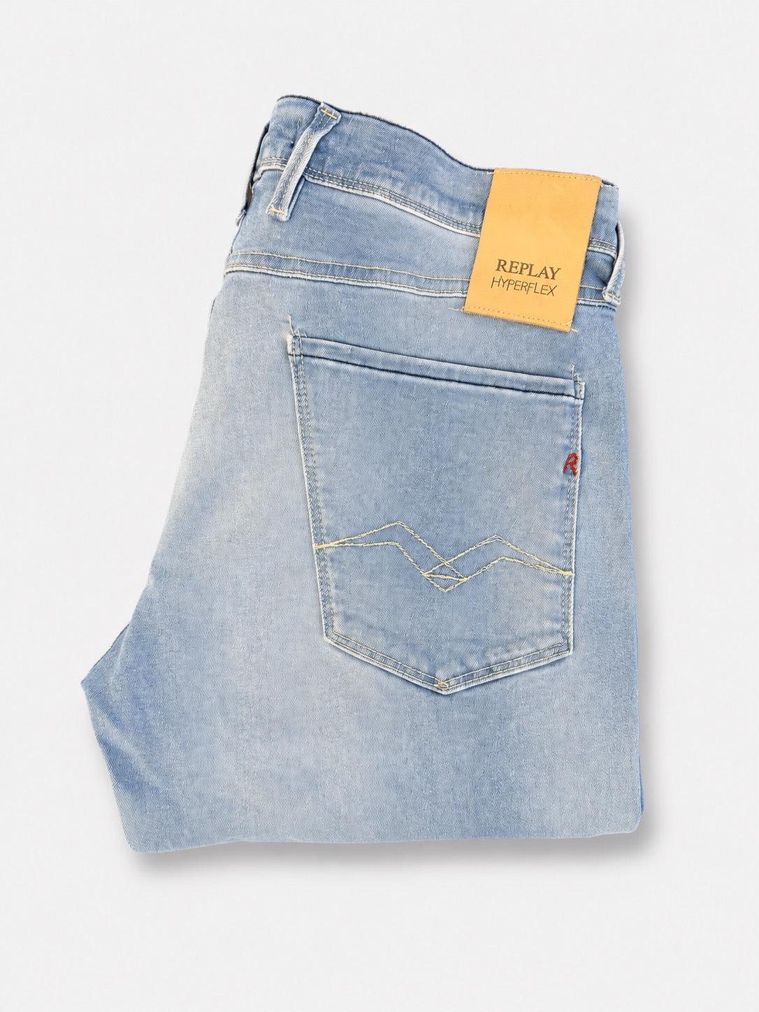 Replay Anbass Hyperflex Re-Used Jeans – Slim Fit