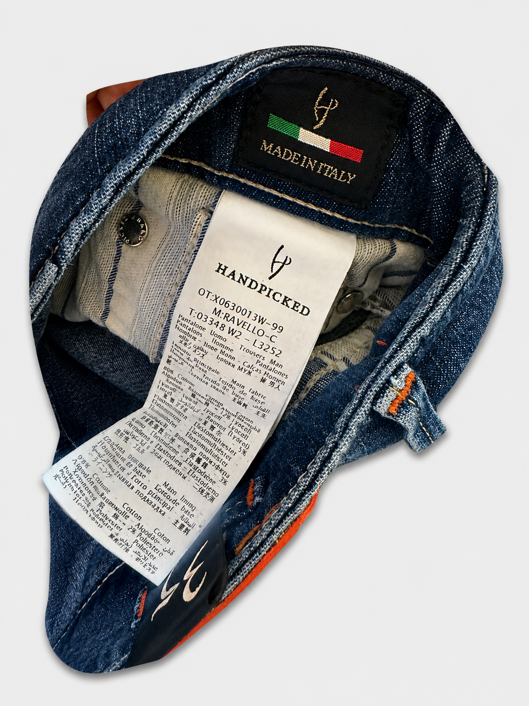 Handpicked Ravello Jeans – Slim Tapered Fit