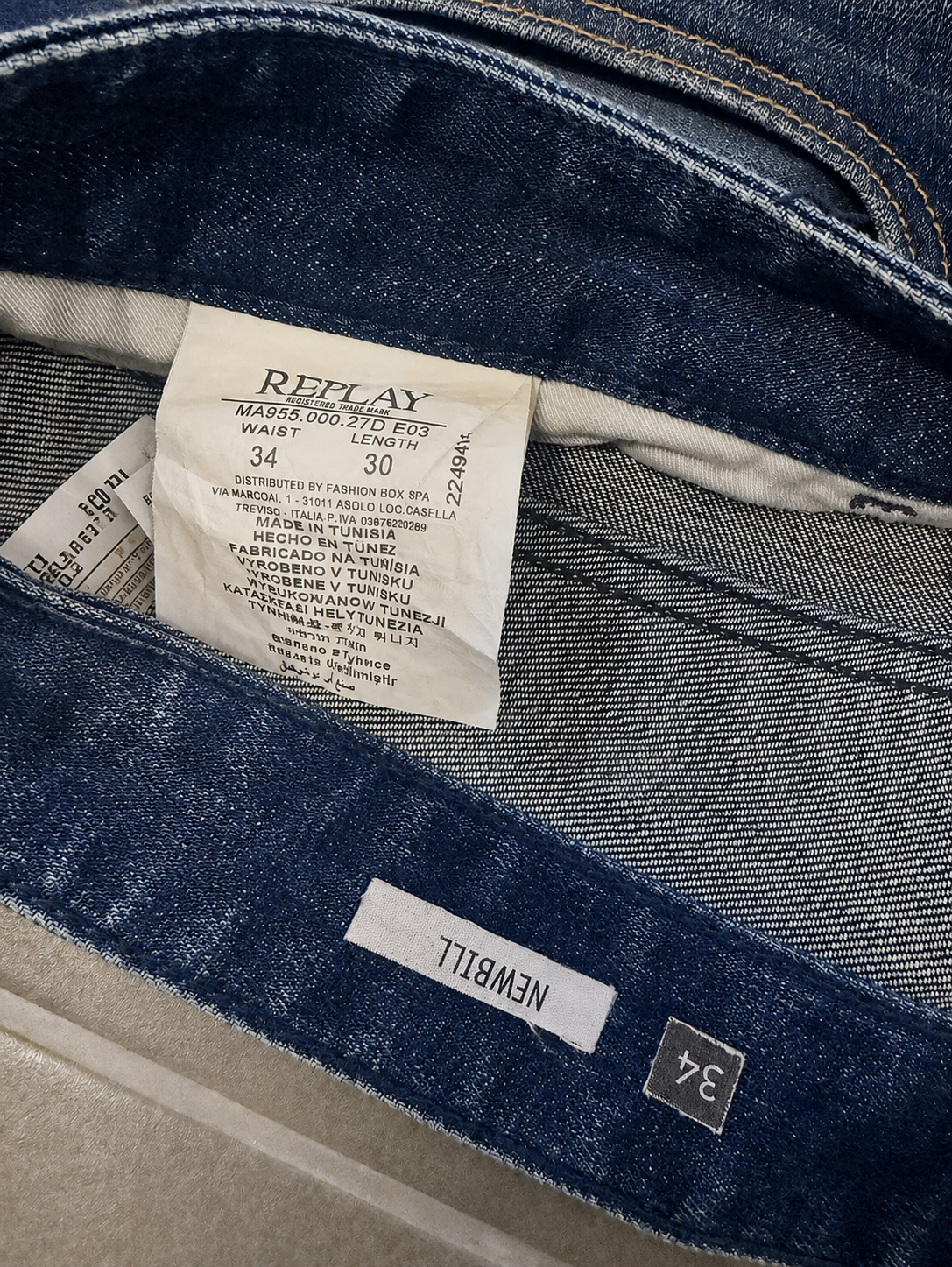 Replay Newbill Jeans – Regular Fit