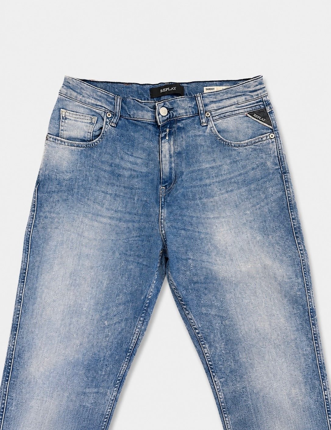 Replay Sandot Jeans – Relaxed Tapered Fit