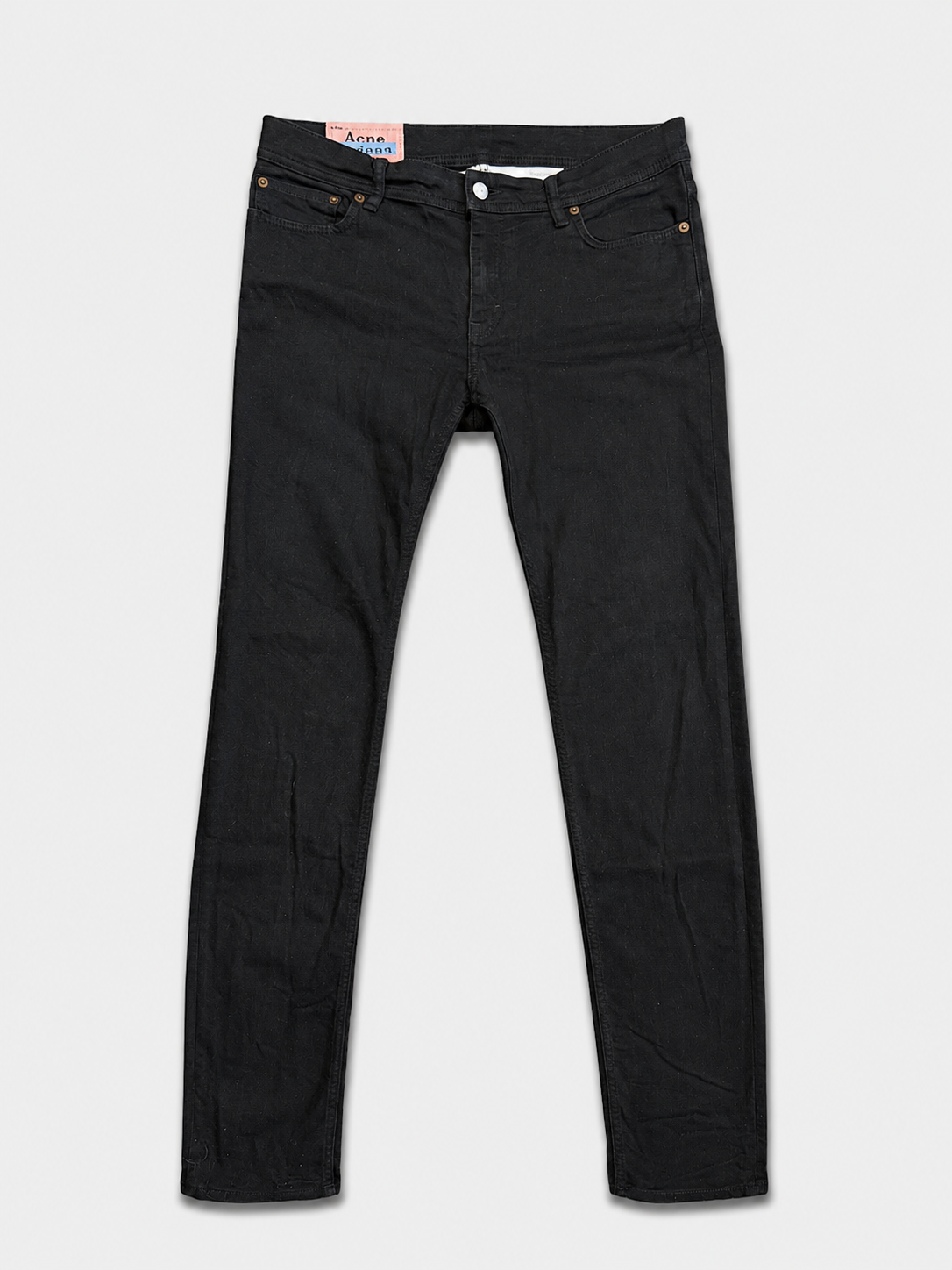 Acne Studios North Stay Black Jeans – Slim Fit