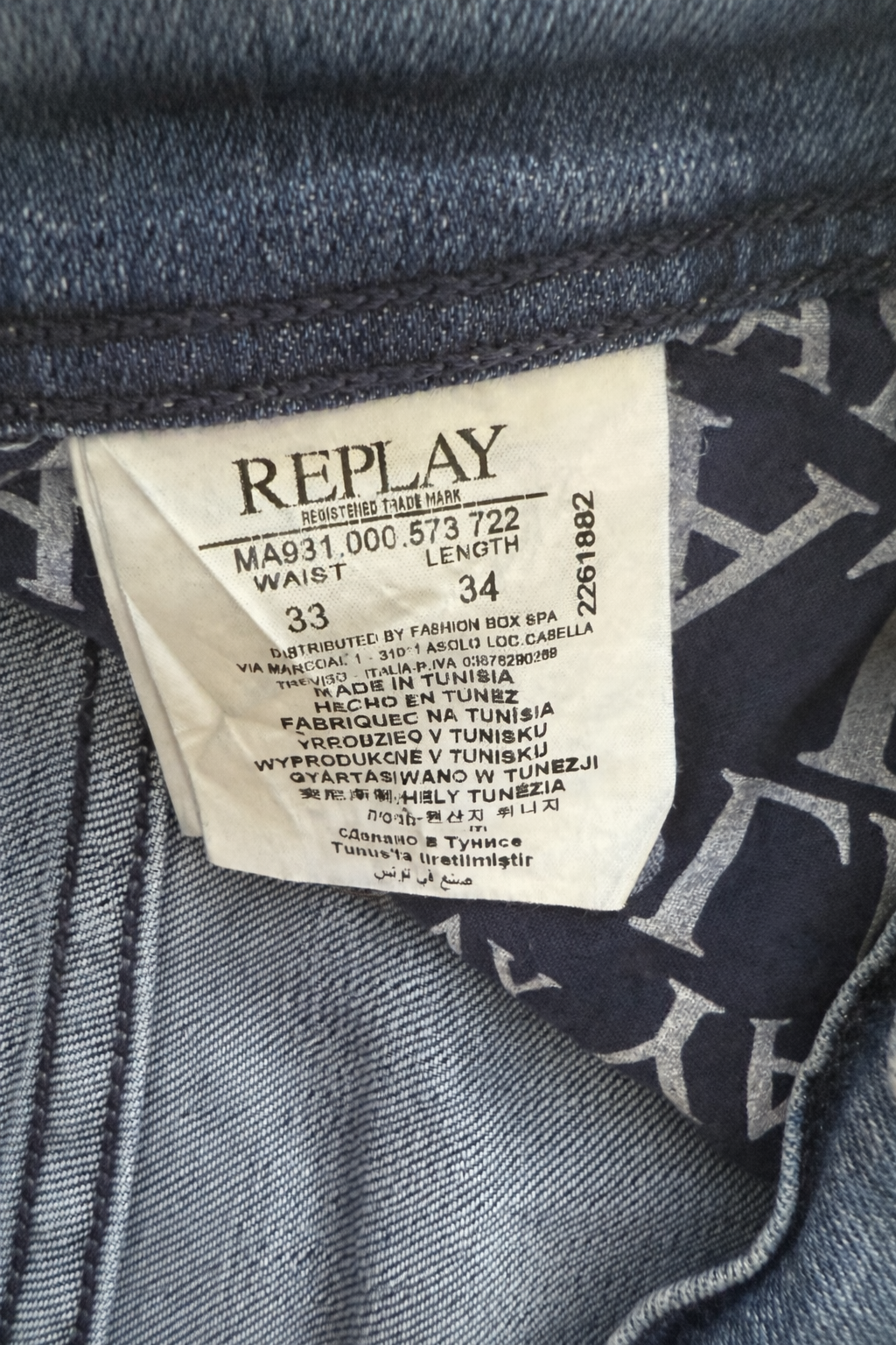 Replay Jondrill Jeans – Slim Skinny Fit