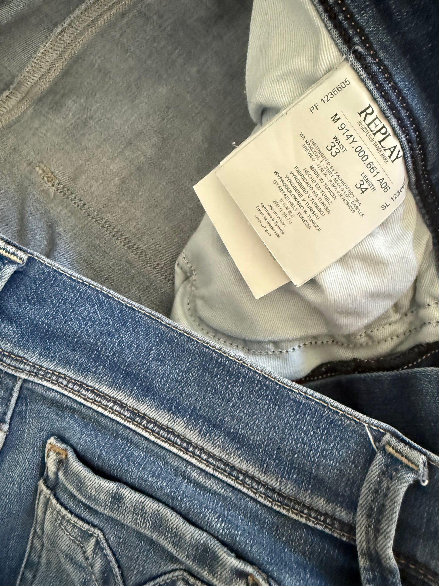 Replay Anbass Jeans – Slim Fit