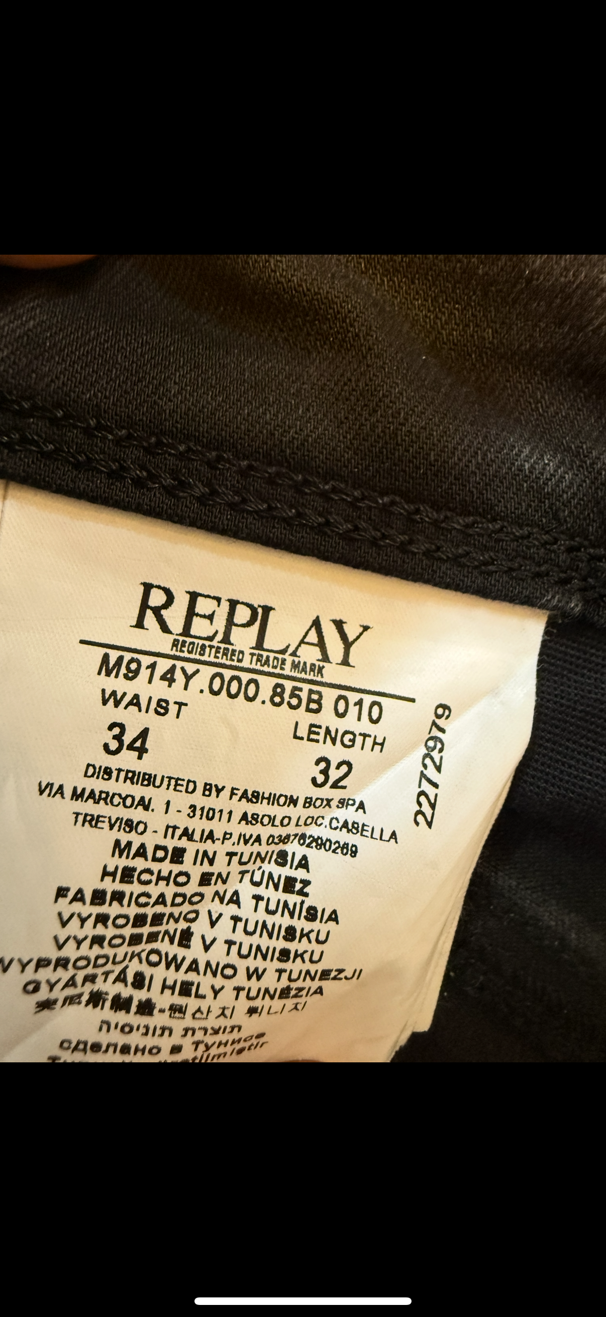 Replay Anbass Jeans – Slim Fit