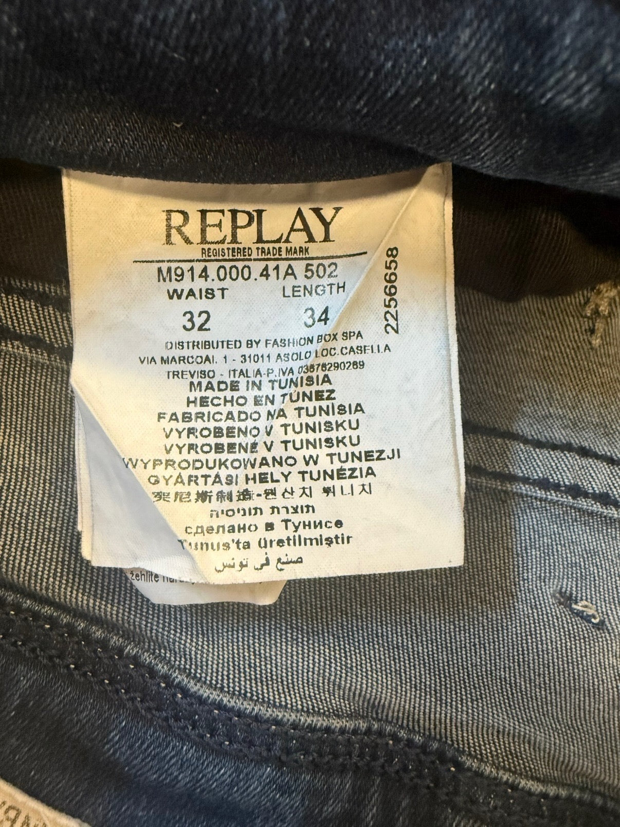 Replay Anbass Jeans – Slim Fit