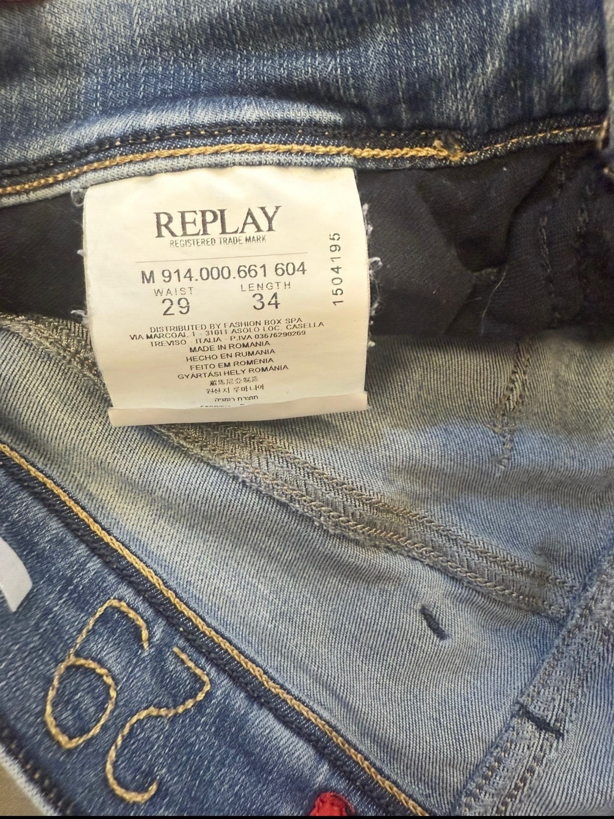 Replay Anbass Jeans – Slim Fit