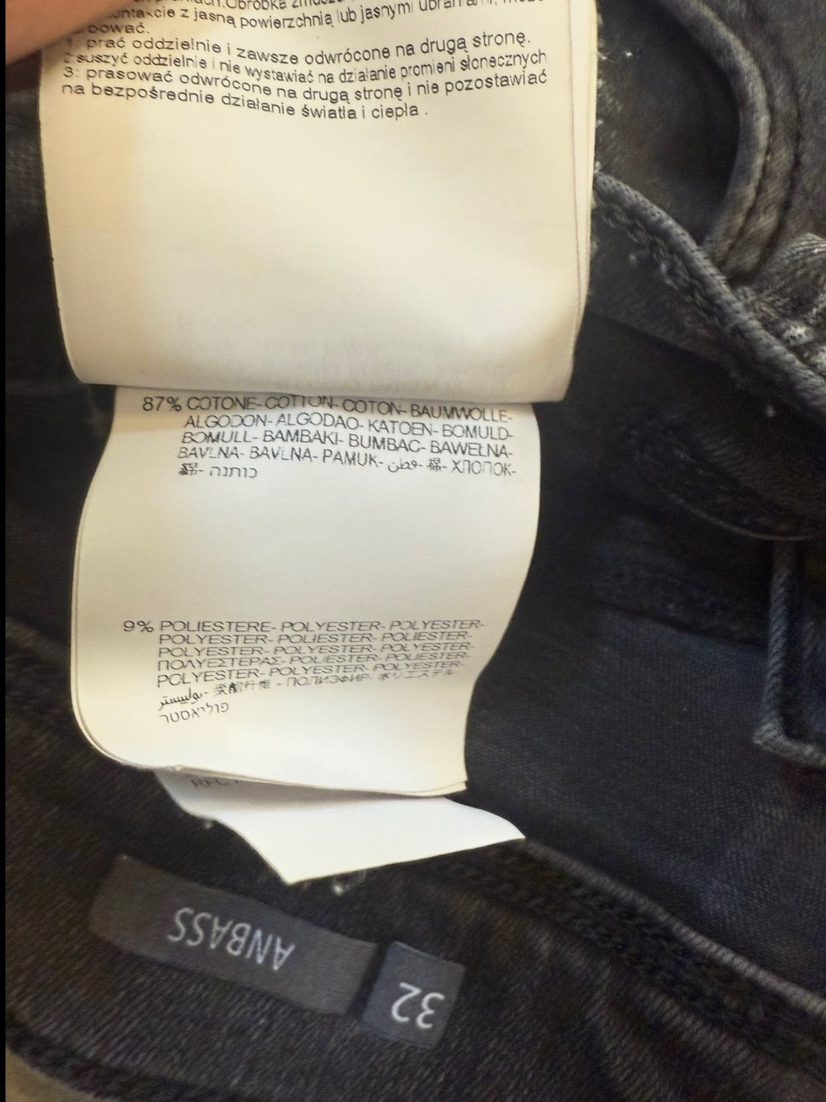 Replay Anbass Hyperflex Jeans – Slim Fit
