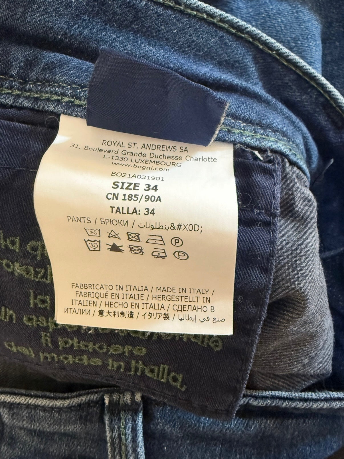 Boggi Milano Claude Jeans – Slim Fit