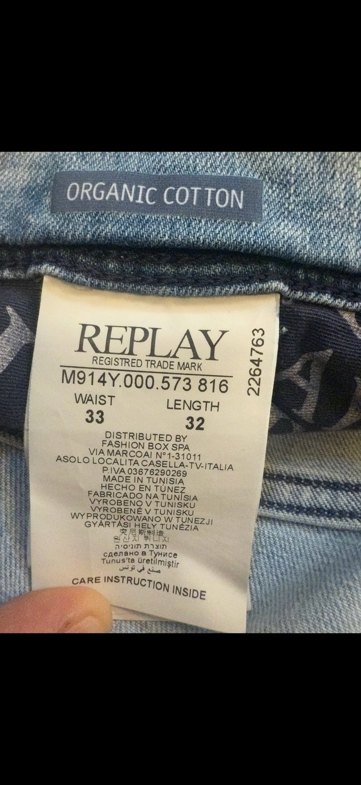 Replay Anbass Jeans – Slim Fit