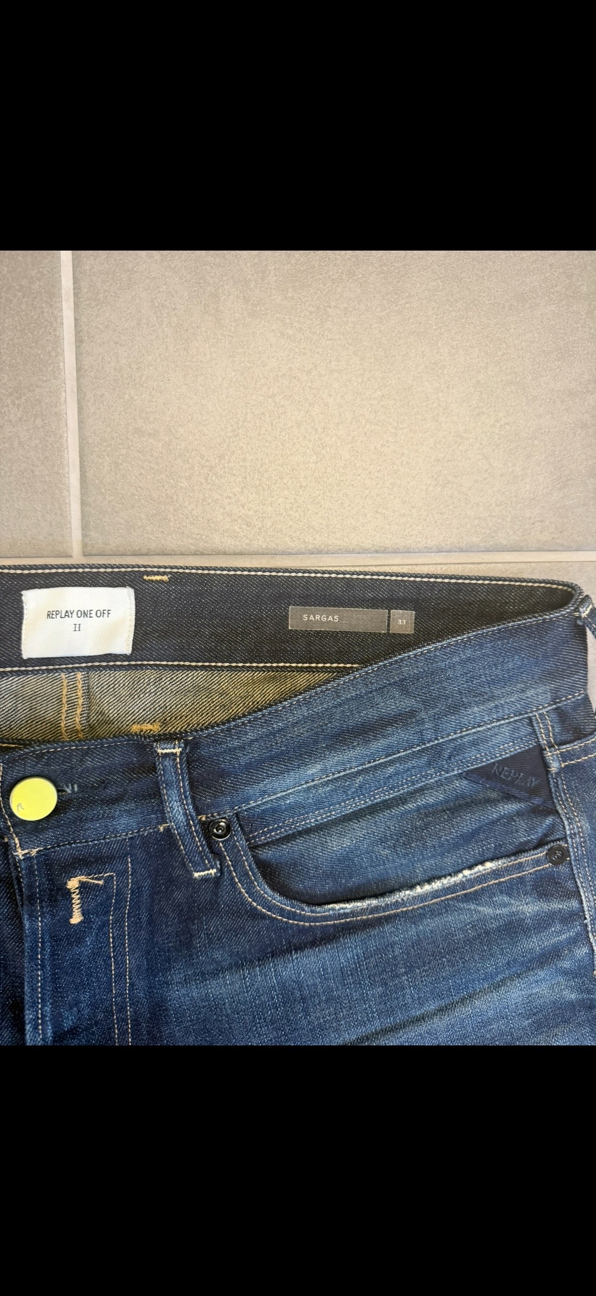 Replay Sargas Jeans – Regular Straight Fit